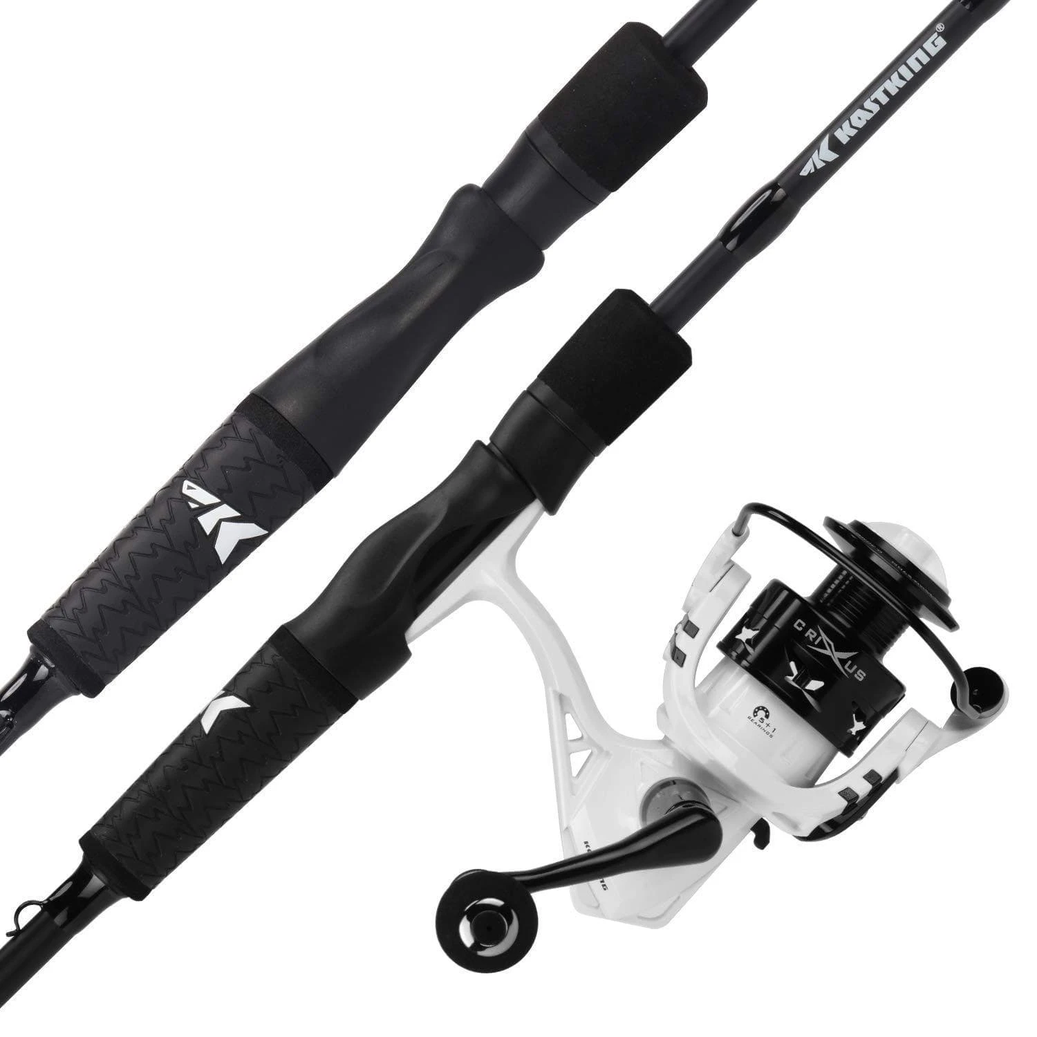 3 PACK KastKing Crixus IM6 Spinning Combo 7'0" Medium Fast 2 Pc 4 3 PACK KastKing Crixus IM6 Spinning Combo 7'0" Medium Fast 2 Pc - Image 2