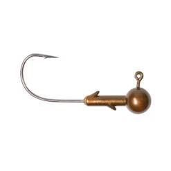 Lunkerhunt Gamefish Ball Head Jigs Qty 6 16 Lunkerhunt Gamefish Ball Head Jigs Qty 6 -Fish and Save JGFBM205 Fleck Brown