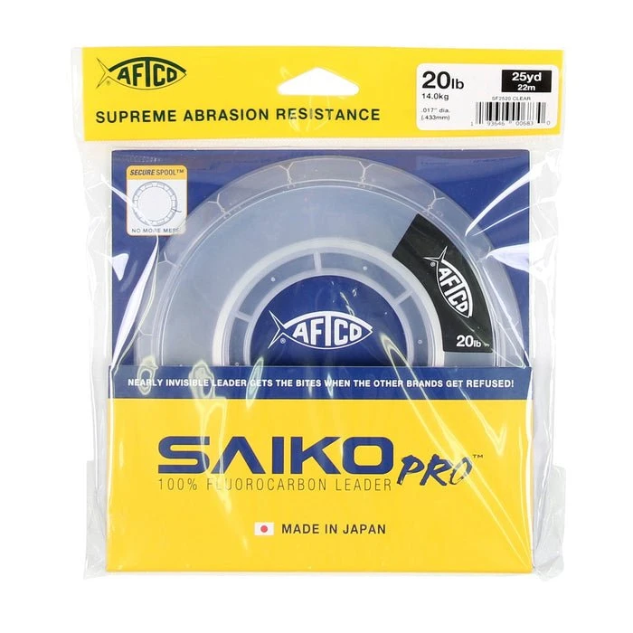 Aftco Saiko Pro Fluorocarbon Leader 25Yds 3 Aftco Saiko Pro Fluorocarbon Leader 25Yds