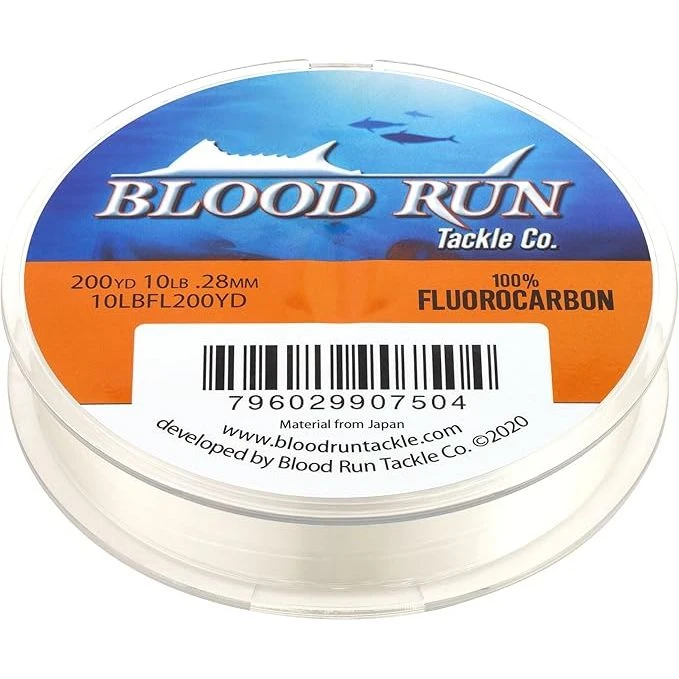 Blood Run Fluorocarbon Leader 200 Yds 3 Blood Run Fluorocarbon Leader 200 Yds