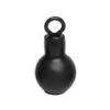 BnR Tackle Steel Round Weight Qty 2 Black -Fish and Save bnr tackle steel round weight 2 oz qty 2 black 326340