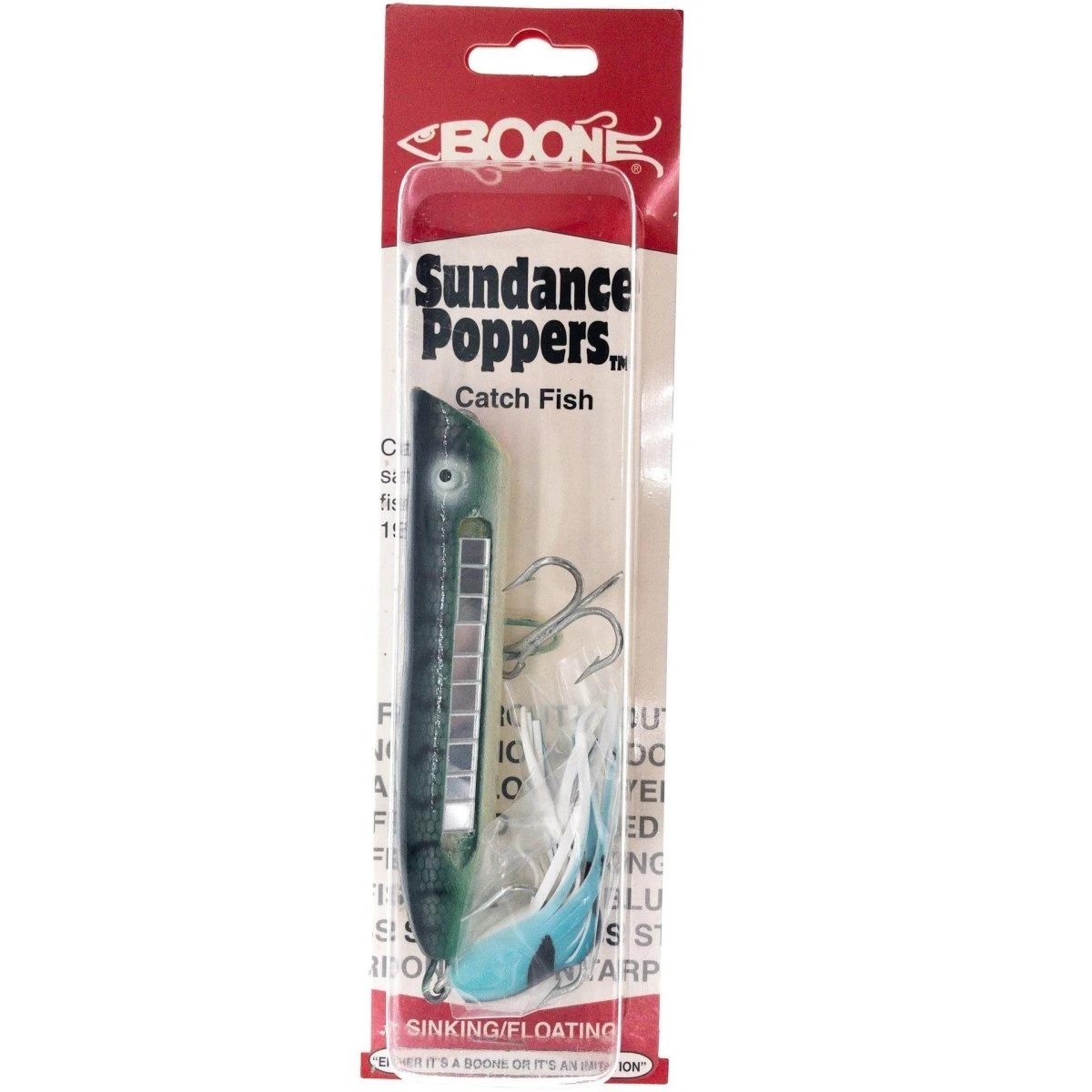 Boone Sundance Popper 5 1/4" 3/0 Hooks 1 Oz. 6 Boone Sundance Popper 5 1/4" 3/0 Hooks 1 Oz. - Image 4