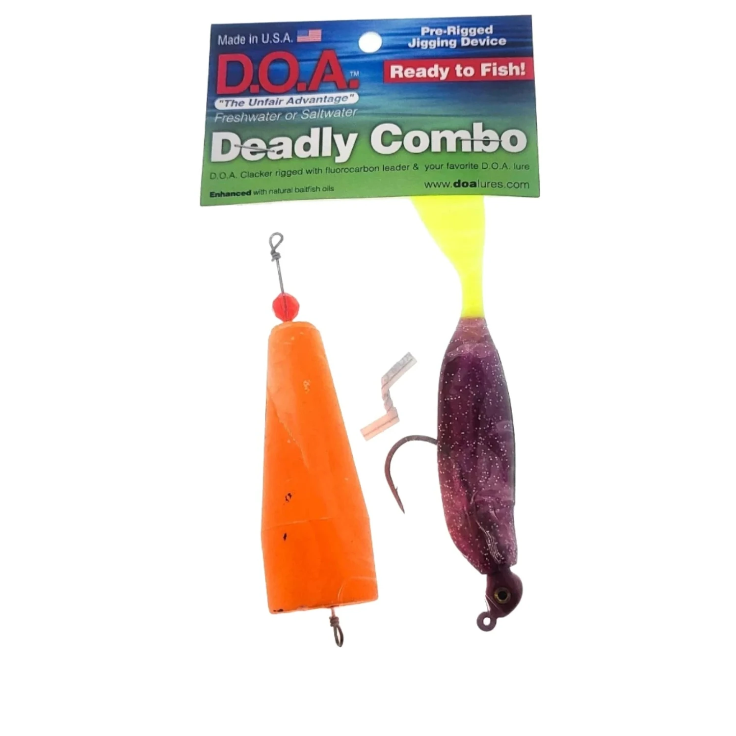 DOA Deadly Combo Clacker W/ Swimbait 6 DOA Deadly Combo Clacker W/ Swimbait - Image 4