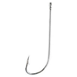 Eagle Claw 2X Long Strip/Live Bait Hooks Qty 100 Nickel