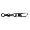 Eagle Claw Barrel Swivel W/Interlock Snap Qty 20 Black