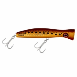 Halco Roosta Popper 195 Haymaker 7-1/2" 4-1/4 Oz -Fish and Save halco roosta popper 195 haymaker 7 12 4 14 ozcrankbaithalco611070803400king brownfishandsave 922562