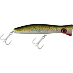 Halco Roosta Popper 195 Haymaker 7-1/2" 4-1/4 Oz -Fish and Save halco roosta popper 195 haymaker 7 12 4 14 ozcrankbaithalco611070803417yellowfinfishandsave 904807