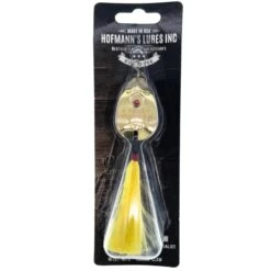Hofmanns Lures Spinning Queen 1/4 Oz. Gold Yellow