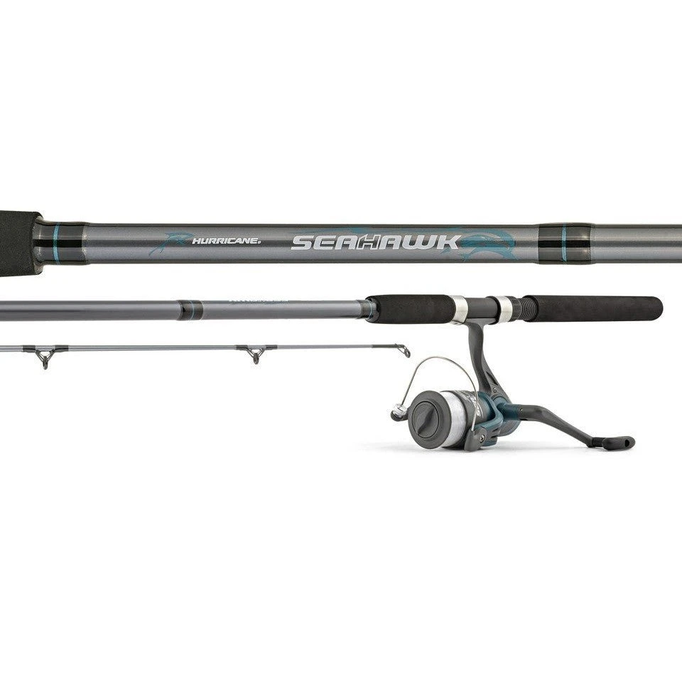 Hurricane SH102S/170G Sea Hawk Spinning Combo 10' 2-Pc 3 Hurricane SH102S/170G Sea Hawk Spinning Combo 10' 2-Pc