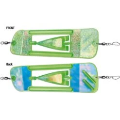 Luhr-Jensen Coyote Everglow Cyclone Flasher -Fish and Save luhr jensen coyote everglow cyclone flasher 223310