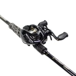 Lunkerhhunt Combat Medium Heavy Baitcaster Combo 7' Left Handed -Fish and Save lunkerhhunt combat medium heavy baitcaster combo 7 left handed 615833