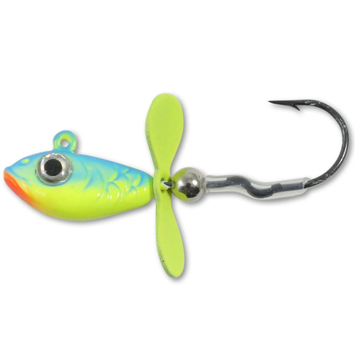 Northland Tackle Whistler Prop Jig Neon Assorted Color Qty 6 3 Northland Tackle Whistler Prop Jig Neon Assorted Color Qty 6