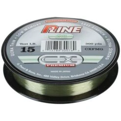 P-Line CX Premium Fluorocarbon 300Yds Moss Green