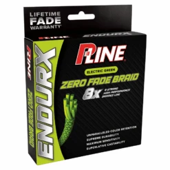 P-Line Endurx No Fade Braid 150yd Electric Green