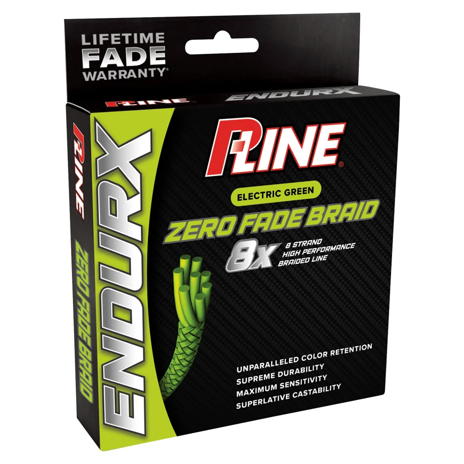 P-Line Endurx No Fade Braid 150yd Electric Green 3 P-Line Endurx No Fade Braid 150yd Electric Green