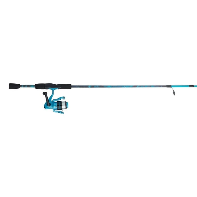 Shakespeare Amphibian Blue Aqua Camo Spin Combo 5'6" 2 Pc. 5 Shakespeare Amphibian Blue Aqua Camo Spin Combo 5'6" 2 Pc. - Image 3