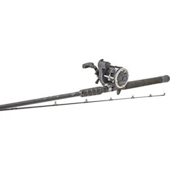 South Bend Black Beauty 8'6" 2pc. Dipsy Diver Trolling Combo Medium Heavy