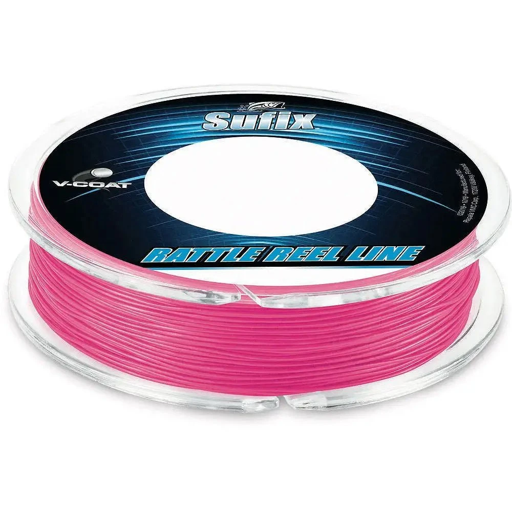 Sufix Rattle Reel Metered V-Coat 150 Yds 3 Sufix Rattle Reel Metered V-Coat 150 Yds