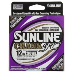 Sunline Crank FC Fluorocarbon 200Yds Clear