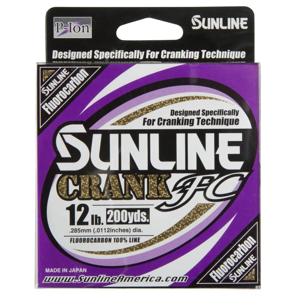 Sunline Crank FC Fluorocarbon 200Yds Clear 3 Sunline Crank FC Fluorocarbon 200Yds Clear