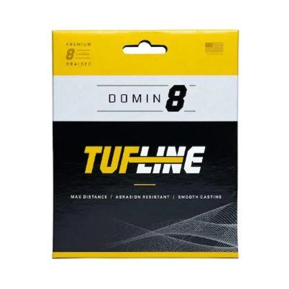 Tuf-Line Domin8 Braid 50 Lb 300 Yds Yellow 3 Tuf-Line Domin8 Braid 50 Lb 300 Yds Yellow