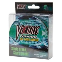 Vicious Fishing No-Fade Braid 300 Yds -Fish and Save vicious fishing no fade braid 300 yds 237007