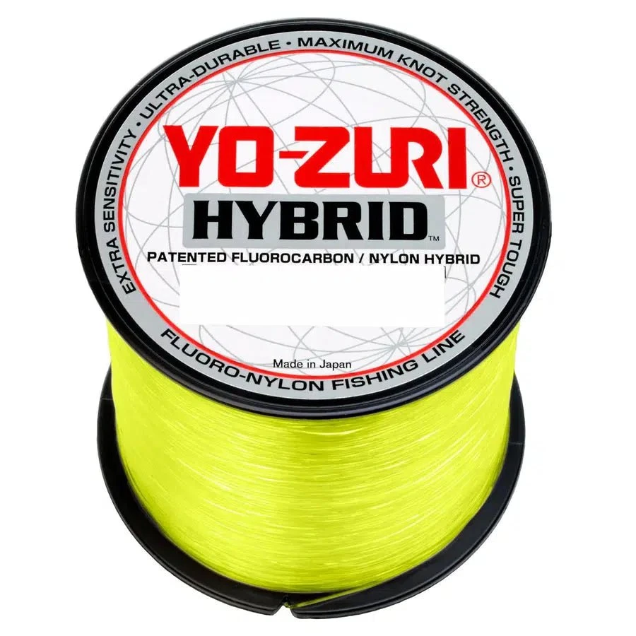 Yo-Zuri Hybrid Hi-Vis Yellow 1 Pound Spool 3 Yo-Zuri Hybrid Hi-Vis Yellow 1 Pound Spool
