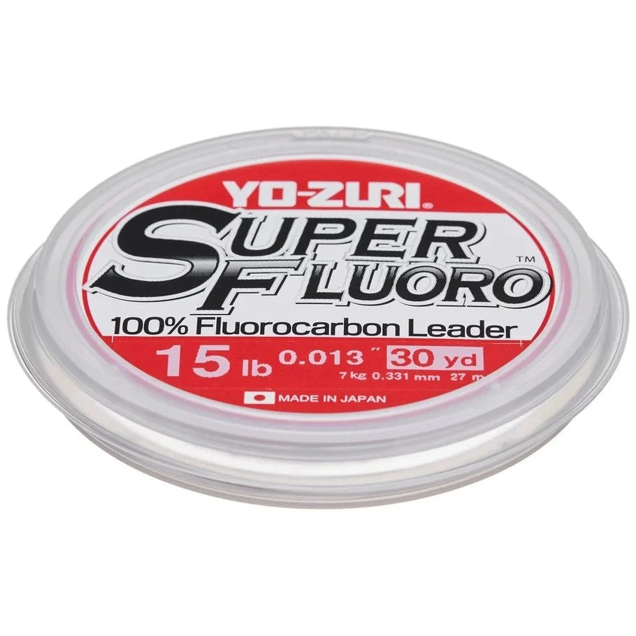 Yo-Zuri Super Fluorocarbon Leader 30 Yds Clear 3 Yo-Zuri Super Fluorocarbon Leader 30 Yds Clear