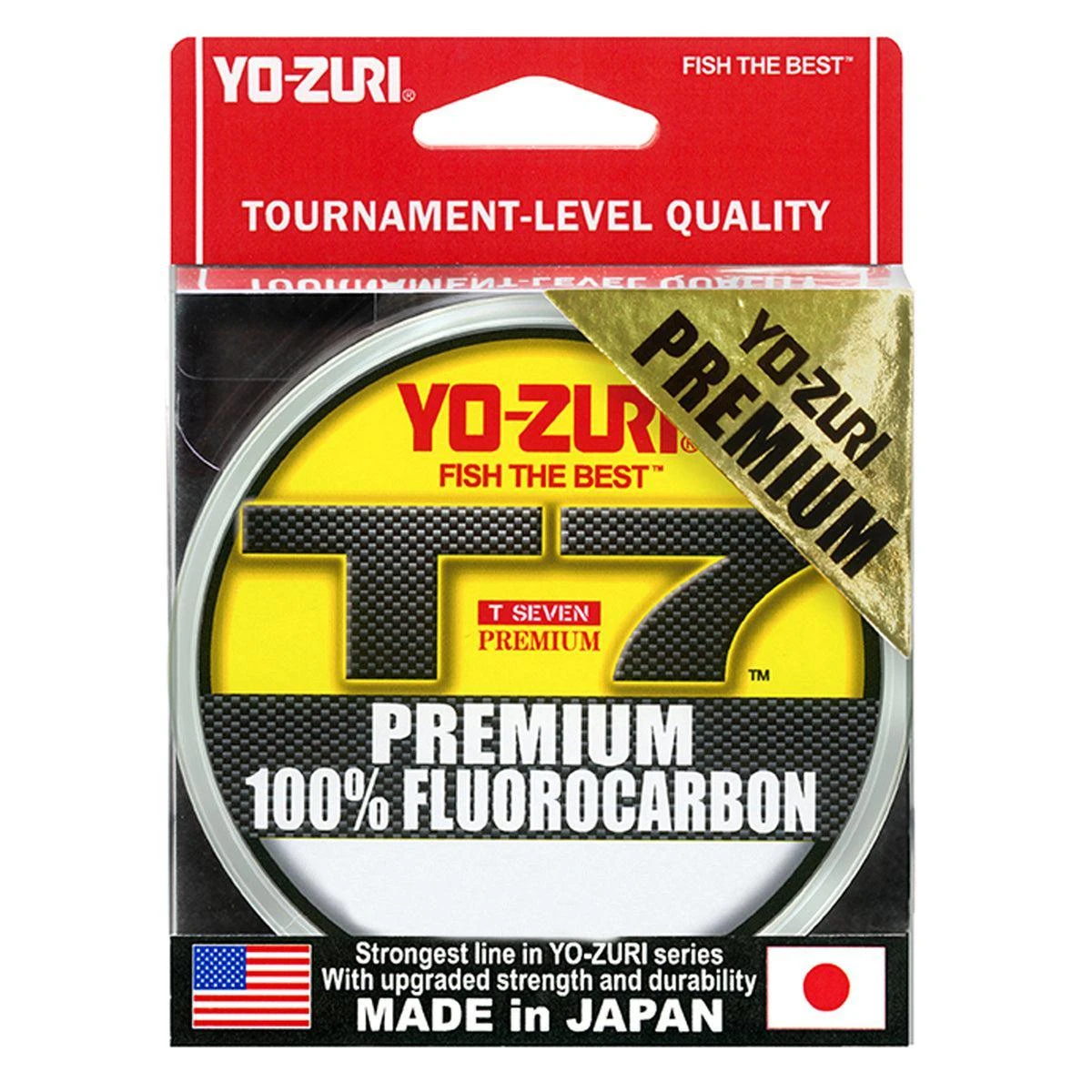 Yo-Zuri T7 Premium Fluorocarbon 200 Yd Clear 3 Yo-Zuri T7 Premium Fluorocarbon 200 Yd Clear